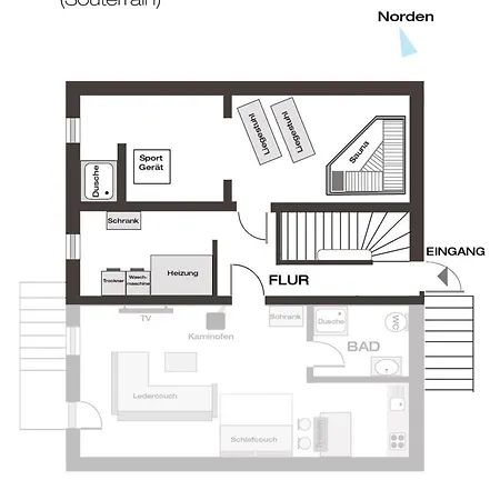 Διαμέρισμα Kampenweg 8 Korallenriff